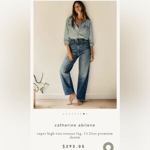 Imogene + Willie Catherine Abilene Sz 29 jeans